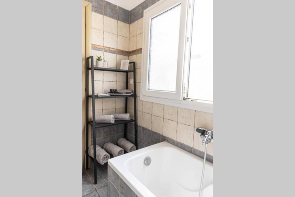 Port View House-Comfy Family Apartment-Panoramic View Néa Péramos المظهر الخارجي الصورة